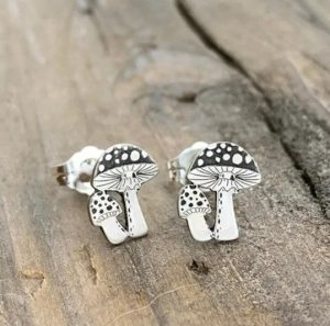 Pendientes amanita