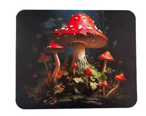 alfombrilla raton de setas
