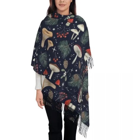 Bufanda setas blue fashion